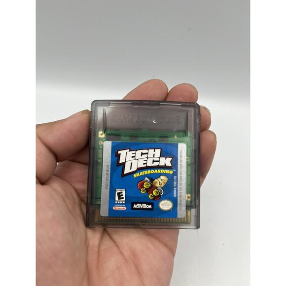 Tech Deck Skateboarding Game Boy Color Activision Tested & Works Cartridge Only - Picture 1 of 4